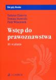 Okładka książki Wstęp do prawoznawstwa Skrypty Becka