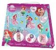 Opakowanie Wyklejane błyszczące naklejki - Syrenka Ariel