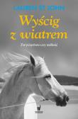 Wyścig z wiatrem. Autor: Lauren St John. Dadada.pl Okładka książki Wyścig z wiatrem