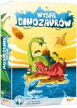 Wyspa dinozaurów Gra planszowa. Autor: Arpino Bertrand. Dadada.pl Okładka książki Wyspa dinozaurów Gra planszowa