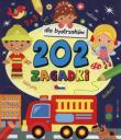 202 zagadki dla bystrzaków. Autor: Jolanta Czarnecka. Dadada.pl Okładka książki 202 zagadki dla bystrzaków