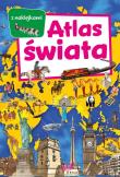 Atlas świata z naklejkami. Autor: praca zbiorowa. Dadada.pl Okładka książki Atlas świata z naklejkami