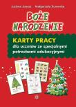 Okładka książki Boże Narodzenie. Karty pracy dla uczniów ze specjalnymi potrzebami edukacyjnymi