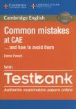 Okładka książki Common Mistakes at CAE with Testbank