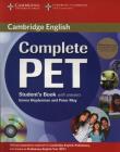 Complete PET Student's Book with answers +3CD. Autor: Emma Heyderman, May Peter. Dadada.pl Okładka książki Complete PET Student's Book with answers +3CD
