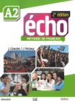 Okładka książki Echo A2 2ed podręcznik + CD audio /wersja wiloletnia/