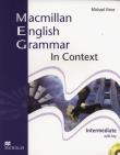 Okładka książki ENGLISH GRAMMAR IN CONTEX INT.(with key)-MACMILLAN