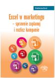 Excelu w marketingu – sprawnie zaplanuj i rozlicz kampanie. Autor: Wojciech Próchnicki. Dadada.pl Okładka książki Excelu w marketingu – sprawnie zaplanuj i rozlicz kampanie