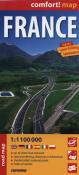 Opakowanie Francja France road map 1:1100000
