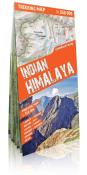 Okładka książki Himalaje Indyjskie (Indian Himalaya) laminowana mapa trekkingowa
