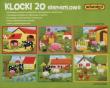Opakowanie Klocki 20 elementowe Zwierzęta gospodarskie
