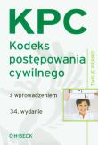 Kodeks postępowania cywilnego z wprowadzeniem. Wydawca: C.H. Beck. Dadada.pl Opakowanie Kodeks postępowania cywilnego z wprowadzeniem