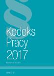 Kodeks Pracy 2017. Autor: praca zbiorowa. Dadada.pl Okładka książki Kodeks Pracy 2017