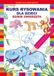 Kurs rysowania dla dzieci Dzikie zwierzęta. Autor: Pruchnicki Krystian. Dadada.pl Okładka książki Kurs rysowania dla dzieci Dzikie zwierzęta