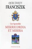 Okładka książki List Apostolski Misericordia et misera