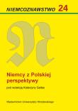 Opakowanie Niemcoznawstwo 24. Niemcy z polskiej perspektywy