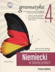 Niemiecki w tłumaczeniach Gramatyka Część 4. Autor: Justyna Plizga. Dadada.pl Okładka książki Niemiecki w tłumaczeniach Gramatyka Część 4