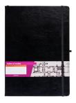 Opakowanie Notes A5 z gumką Formalizm kratka czarny