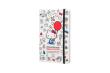 Okładka książki Notes Moleskine Limitowana Edycja Współczesna HELLO KITTY 2016 L (13x21 cm) w linie, twarda oprawa