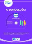 Pewny start O dorosłości Karty demonstracyjne. Autor: Barbara Szostak, Klaro-Celej Lidia. Dadada.pl Okładka książki Pewny start O dorosłości Karty demonstracyjne