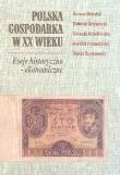 Polska gospodarka w XX wieku eseje historyczno-ekonomiczne. Autor: Joanna Papuzińska, Tomasz Gruszecki, Beksiak Janusz, Urszula Grzelońska Dawid Żochowski. Dadada.pl Okładka książki Polska gospodarka w XX wieku eseje historyczno-ekonomiczne