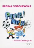 Pomyśl napisz Ćwiczenia dla klasy II-III. Autor: Regina Sobolewska. Dadada.pl Okładka książki Pomyśl napisz Ćwiczenia dla klasy II-III