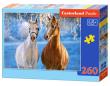 Okładka książki Puzzle 260 el.: The Winter Horses / B-27378