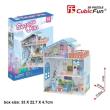 Opakowanie Puzzle 3D Seaside Villa Domek dla lalek