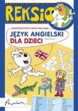 Reksio. Język angielski dla dzieci. Autor: Patrycja Stadford. Dadada.pl Okładka książki Reksio. Język angielski dla dzieci