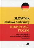 Okładka książki Słownik naukowo-techniczny niemiecko-polski