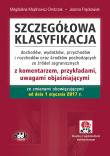 Szczegółowa klasyfikacja dochodów, wydatków, przychodów i rozchodów oraz środków pochodzących ze źródeł zagranicznych z komentarzem, przykładami, uwagami objaśniającymi ze zmianami obowiązującymi od dnia 1 stycznia 2017 r. (z suplementem elektronicznym). Autor: Majdrowicz-Dmitrzak Magdalena, Frąckowiak Joanna. Dadada.pl Okładka książki Szczegółowa klasyfikacja dochodów, wydatków, przychodów i rozchodów oraz środków pochodzących ze źródeł zagranicznych z komentarzem, przykładami, uwagami objaśniającymi ze zmianami obowiązującymi od dnia 1 stycznia 2017 r. (z suplementem elektronicznym)