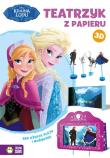 Okładka książki Teatrzyk z papieru 3D Kraina Lodu