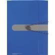 Okładka książki Teczka rysunkowe A4 PP z gumką niebieska Easy Orga