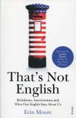 Okładka książki That's Not English