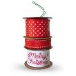 Opakowanie Wstążki 3 sztuki CHRISTMAS JOY