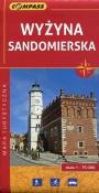 Okładka książki Wyżyna Sandomierska mapa turystyczna 1:75 000