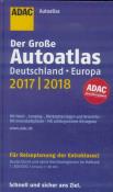 Okładka książki AutoAtlas ADAC. Deutschland, Europa 2017/2018