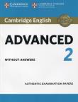 Opakowanie Cambridge English Advanced 2 Student's Book without answers