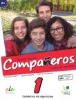 Companeros 1 Ćwiczenia + licencia digital - nueva edicion. Autor: Francisca Castro/ Ignacio Rodero/Carmen Sardinero. Dadada.pl Okładka książki Companeros 1 Ćwiczenia + licencia digital - nueva edicion