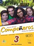 Companeros 3 Podręcznik + licencia digital - nueva edicion. Autor: Díez Ignacio Rodero, Sardinero Franco Carmen, Castro Viúdez Francisca. Dadada.pl Okładka książki Companeros 3 Podręcznik + licencia digital - nueva edicion