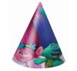 Opakowanie Czapeczki papierowe Trolls 6 sztuk