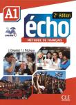 Echo A1 2ed podręcznik + DVD. Autor: Pecheur Jacques, Jacky Girardet. Dadada.pl Okładka książki Echo A1 2ed podręcznik + DVD