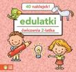 Edulatki Ćwiczenia 2-latka. Autor: Opracowanie zbiorowe. Dadada.pl Okładka książki Edulatki Ćwiczenia 2-latka