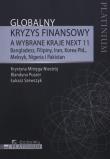 Okładka książki Globalny kryzys finansowy a wybrane kraje NEXT 11