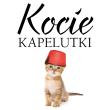 Kocie kapelutki. Autor: Kat Scratching. Dadada.pl Okładka książki Kocie kapelutki