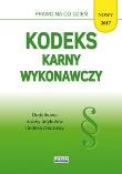 Kodeks karny wykonawczy w.2017 LITERAT. Autor: Magdalena Kietschke. Dadada.pl Okładka książki Kodeks karny wykonawczy w.2017 LITERAT