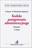 Kodeks postępowania administracyjnego Komentarz. Autor:   Praca zbiorowa. Dadada.pl Okładka książki Kodeks postępowania administracyjnego Komentarz
