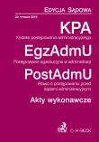 Kodeks postępowania administracyjnego. Postępowanie egzekucyjne w administracji. Prawo o postępowaniu przed sądami administracyjnymi. Autor: praca zbiorowa. Dadada.pl Okładka książki Kodeks postępowania administracyjnego. Postępowanie egzekucyjne w administracji. Prawo o postępowaniu przed sądami administracyjnymi