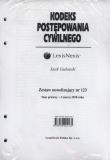 Okładka książki Kodeks Postępowania Cywilnego Zestaw nowelizujący nr 123