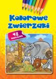 Kolorowe zwierzaki. Autor:   Praca zbiorowa. Dadada.pl Okładka książki Kolorowe zwierzaki